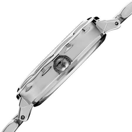 August Steiner White Dial Ladies Watch AS8248SS