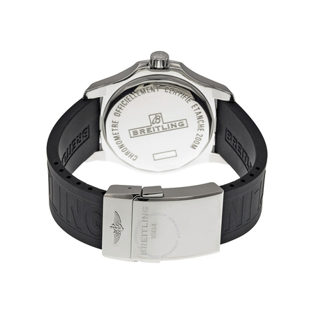 Breitling Colt Black Dial Rubber Strap Men's Watch A7438811-BD45BKPD3 A7438811-BD45-153S-A20D.2