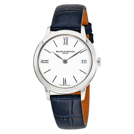 Baume et Mercier Classima White Dial Ladies Watch 10353