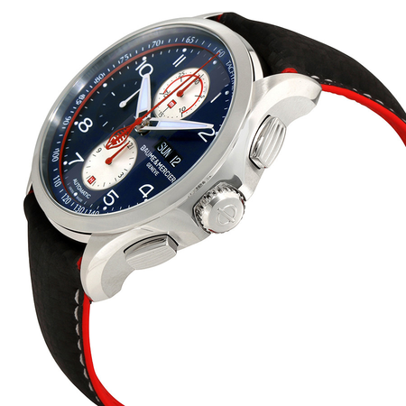 Baume et Mercier Clifton Blue Dial Chronograph Men's Watch MOA10343