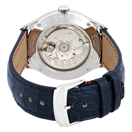 Baume et Mercier Clifton Baumatic Automatic White Dial Men's Watch 10398