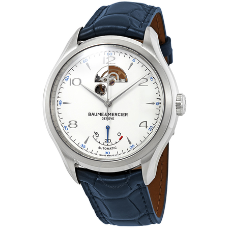 Baume et Mercier Clifton Power Reserve Automatic White Dial Men's Watch 10448
