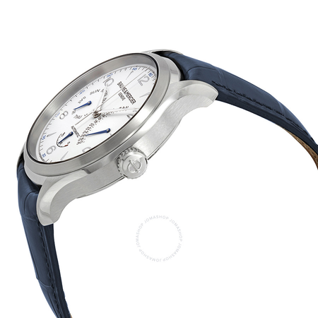 Baume et Mercier Clifton Retrograde Automatic White Dial Men's Watch 10449
