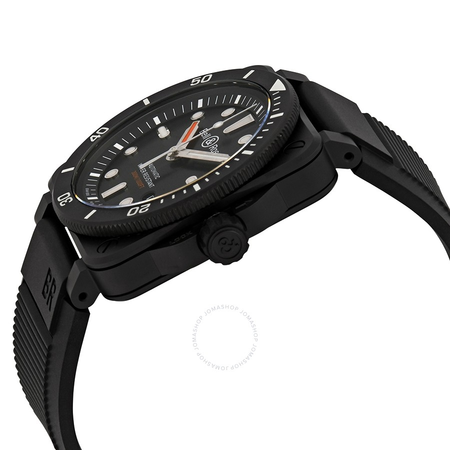 Bell and Ross Automatic Black Dial Men's Watch BR0392-D-BL-CE/SRB