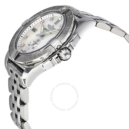 Breitling Galactic 36 Automatic Diamond Mother of Pearl Dial Unisex Watch A3733011/A717 376A