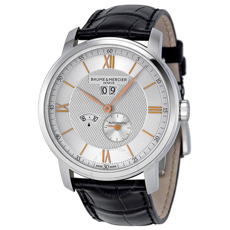 Baume et Mercier Baume and Mercier Classima Silver Dial Stainless Steel Men's Watch 10038