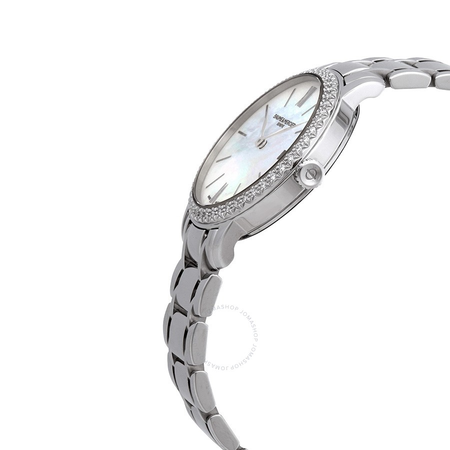 Baume et Mercier Classima Quartz White Mother of Pearl Dial Ladies Watch 10478