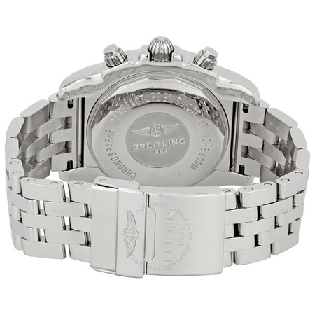 Breitling Windrider Chronomat Silver Dial Men's Watch AB011012-G684-375A