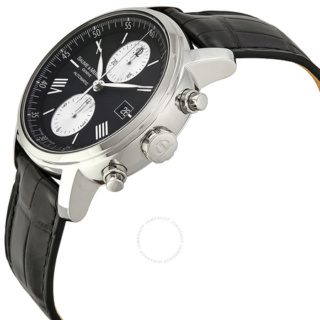Baume et Mercier Baume and Mercier Classima Executives Automatic Black Leather Men's Watch 08733 MOA8733