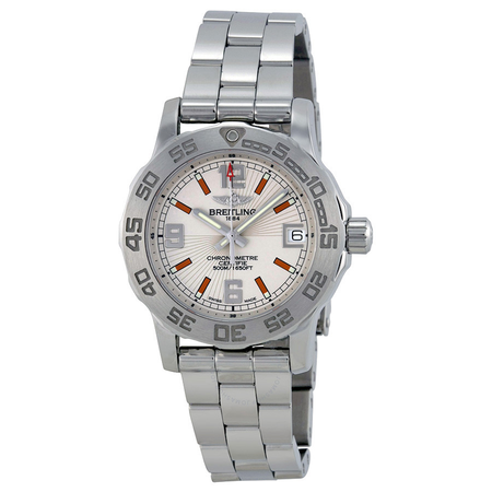 Breitling Colt 33 Silver Dial Ladies Watch A7738711-G764SS