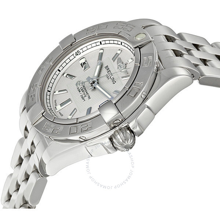 Breitling Galactic 32 Silver Dial Ladies Watch A71356L2-G702-367A