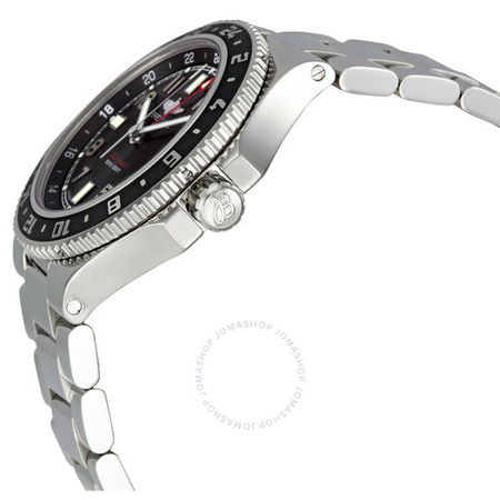 Breitling SuperOcean GMT Black Dial Automatic Stainless Steel Men's Watch A3238011-BA38SS A3238011/BA38