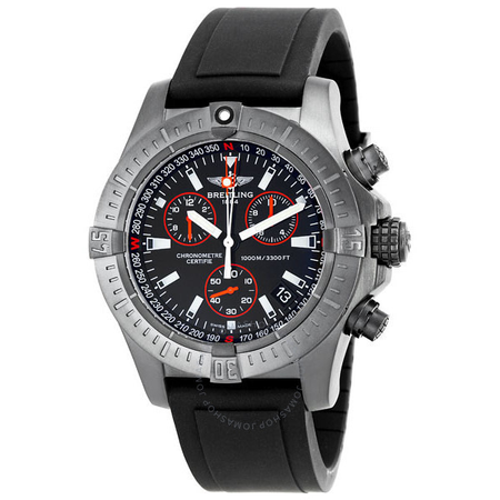 Breitling Seawolf Chrono Black Dial Men's Watch M7339010-BA03