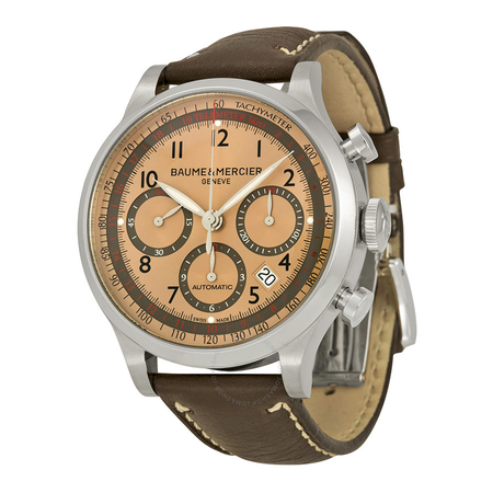 Baume et Mercier Baume and Mercier Capeland Automatic Chronograph Copper Dial Men's Watch 10004