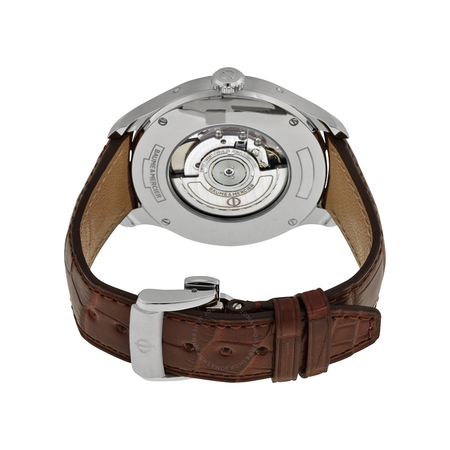 Baume et Mercier Clifton Grey Dial Brown Leather Men's Watch MO A10213