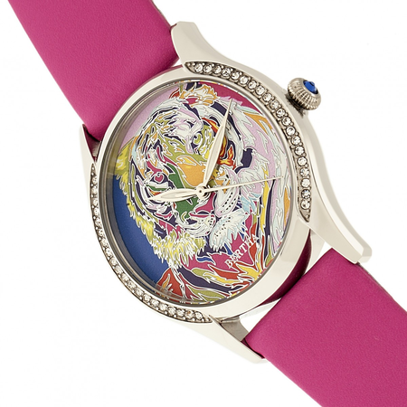 Bertha Annabelle Tiger Quartz Crystal Ladies Watch BR9203