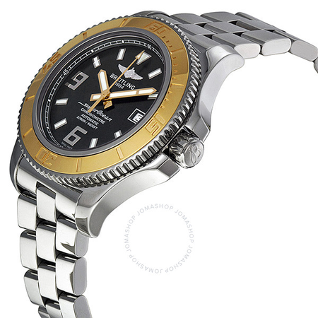 Breitling Superocean 44 Automatic Black Dial Stainless Steel Men's Watch C1739112-BA77 C1739112-BA77-162A