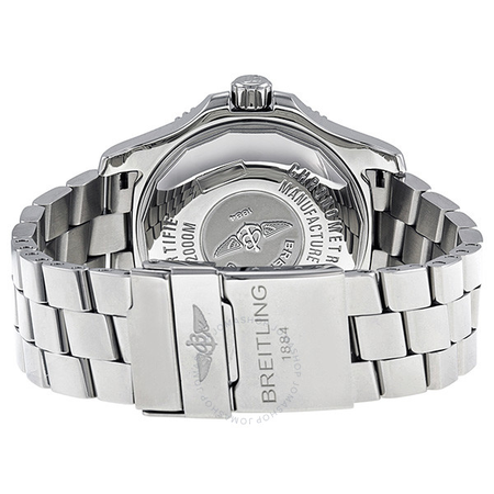 Breitling Superocean 44 Automatic Black Dial Stainless Steel Men's Watch C1739112-BA77 C1739112-BA77-162A