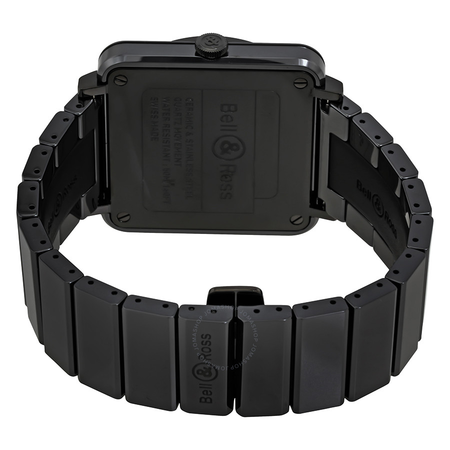 Bell and Ross Aviation Black Diamond Dial Ceramic Unisex Watch BRS-BLC-PH-LGD/SCE