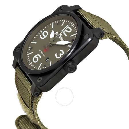 Bell and Ross Military Type GI Joe Edition Men's Watch BR03-92-S