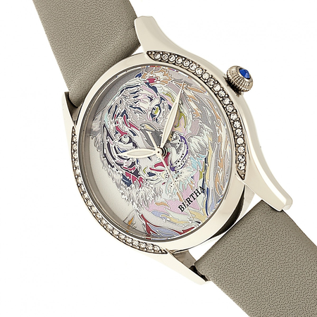 Bertha Annabelle Tiger Quartz Crystal Ladies Watch BR9202