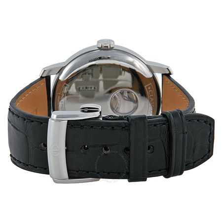 Baume et Mercier Baume and Mercier Classima Silver Dial Black Leather Men's Watch 10142