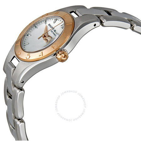 Baume et Mercier Baume and Mercier Linea Rose Gold Bezel Ladies Watch 10014