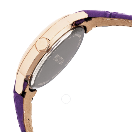 Bertha Cecelia Crystal Purple Dial Ladies Watch BR7506