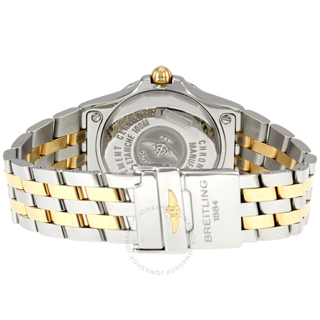 Breitling Galactic 30 Sierra Silver Dial Steel and 18kt Gold Ladies Watch C71340L2/G672