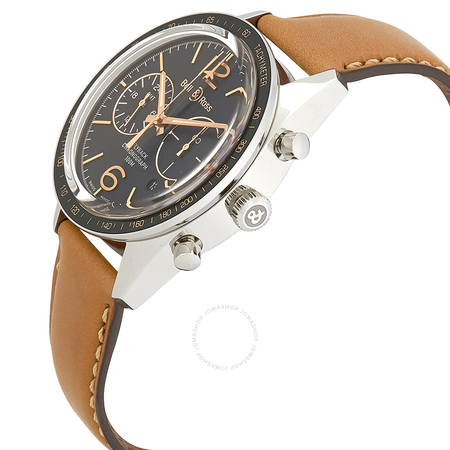 Bell and Ross Sport Heritage Flyback Chronograph Men's Watch BRV126-FLY-GMT-SCA BRV126-FLY-GMT