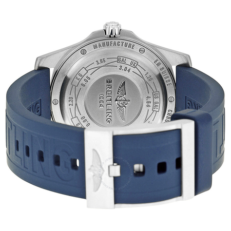 Breitling Aerospace Blue Dial Blue Rubber Men's Watch E7936310-C869-145S-A20SS