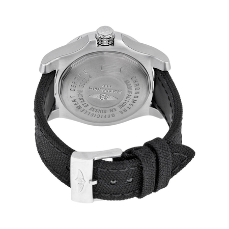 Breitling Avenger II Seawolf Automatic Black Dial Black Fabric Men's Watch A1733110-BC31-103W-A20BASA.1
