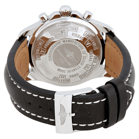 Breitling Chronospace Automatic Silver Dial Black Leather Men's Watch A2336035/G718BKLT A2336035/G718-441X-A20BA.1