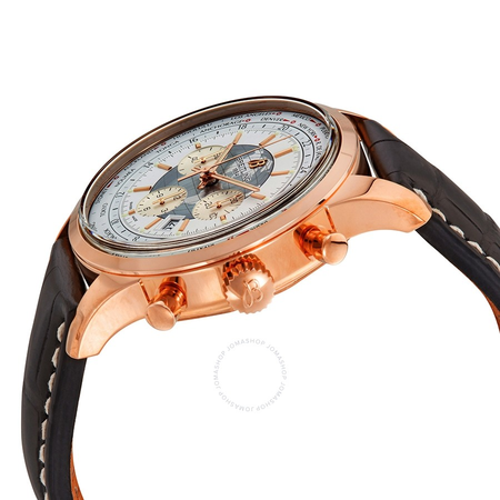 Breitling Transocean Men's 18kt Rose Gold Chronograph Watch RB0510U0-A733-760P-R20BA.1