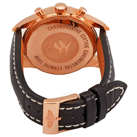 Breitling Transocean Men's 18kt Rose Gold Chronograph Watch RB0510U0-A733-760P-R20BA.1