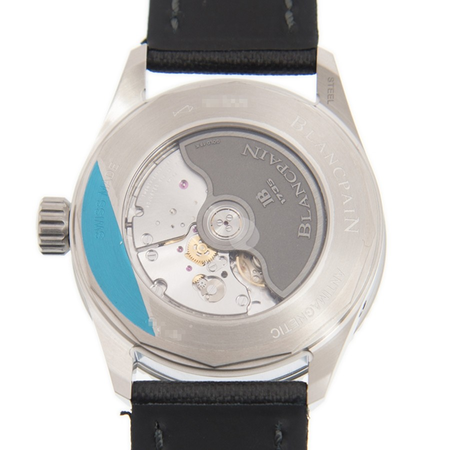 Blancpain Fifty Fathoms Bathyscaphe Quantieme Automatic Grey Dial Men's Watch 5054-1110-B52A