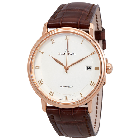 Blancpain Villeret Ultraplate Opaline Dial 18K Rose Gold Automatic Men's Watch 6223-3642-55A