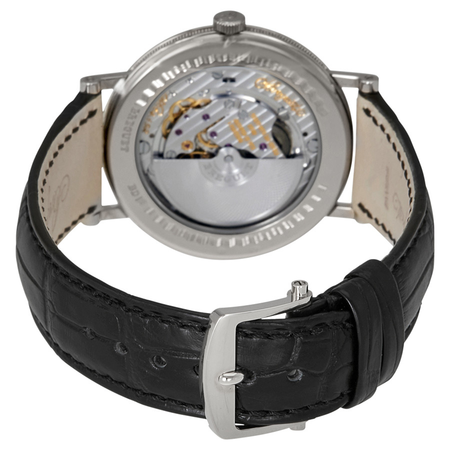 Breguet Classique Automatic Ultra Slim Silver Dial Leather Men's Watch 5157bb/11/9v6