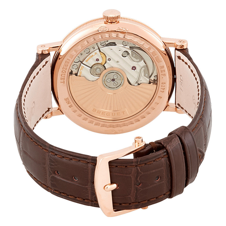 Breguet Classique Automatic White Dial Brown Leather Men's Watch 5177BR/29/9V6