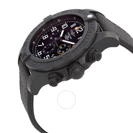 Breitling Avenger Hurricane Chronograph Automatic Black Dial 50mm Men's Watch XB0170E4/BF29/100W.M