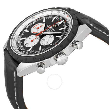 Breitling Chrono-Matic 49 Automatic Black Dial Men's Watch A1436002-B920