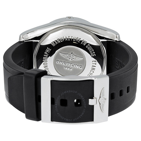 Breitling Chronomat 44 Automatic Chronograph Black Dial Men's Watch AB011012-B967