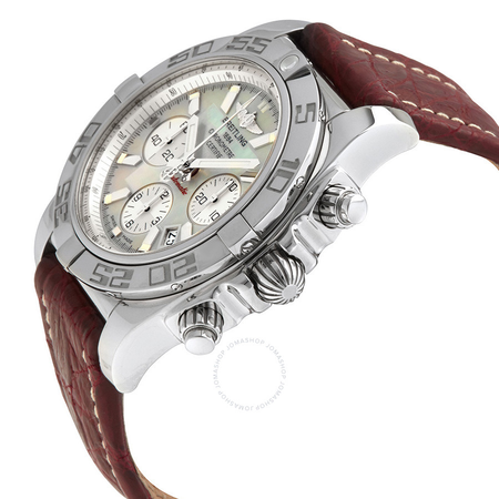 Breitling Chronomat Chronograph Automatic Mother of Pearl Dial Men's Watch AB011012/G685BGCT