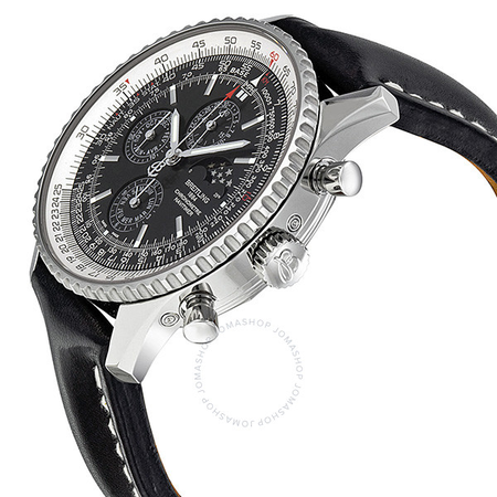Breitling Navitimer 1461 Chronograph Automatic Black Dial Men's Watch A1937012-BA57 A1937012/BA57 441X