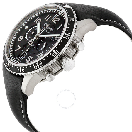 Breguet Transatlantique Type XXI Flyback Black Dial Automatic Men's Watch 3810TI/H2/3ZU