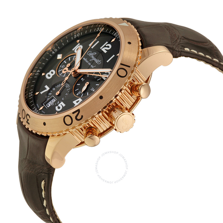 Breguet Transatlantique Type XXI Flyback Chronograph Rose Gold Men's Watch 3810BR929ZU