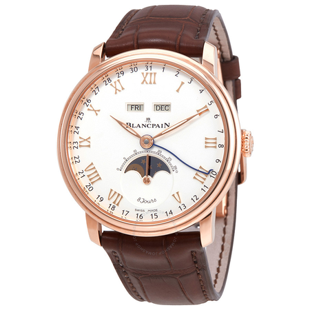 Blancpain Villeret Complete Calendar 8 Days Men's Watch 6639-3642-55B