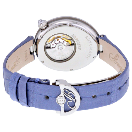 Breguet Reine de Naples Mother of Pearl Dial Automatic Ladies Watch 9807ST5W922 9807ST/5W/922
