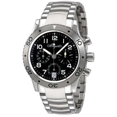 Breguet Type XX Transatlantique Black Dial Men's Watch 3820STH2SW9 3820ST/H2/SW9