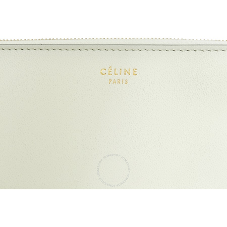 Celine Cabas Bi-color Large Wallet- Green/Red 105013AFF.29JB